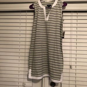 Casual Cotton Striped Dress